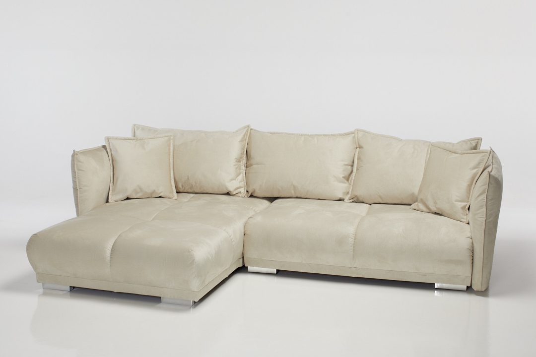 Lexington Ivory Corner Chaise Sofa Bed