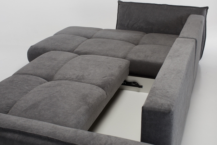 Lexington Large Corner Chaise Sofa - Anthracite Fabric