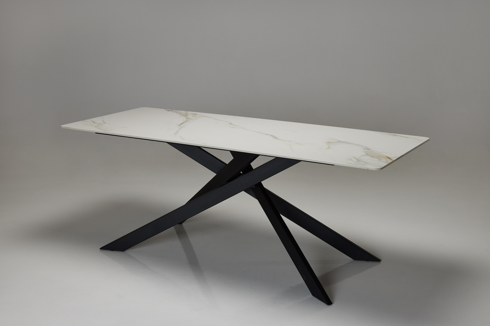 Cassis Calacatta Gold Stone 2m Dining Table