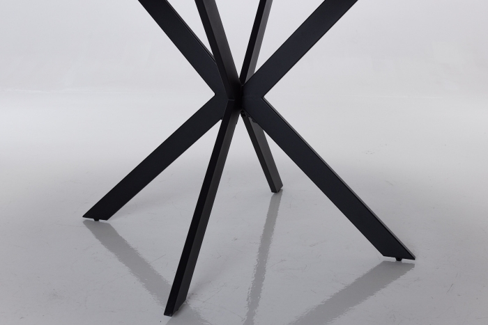 Tino 1.2m Stone Round Dining Table