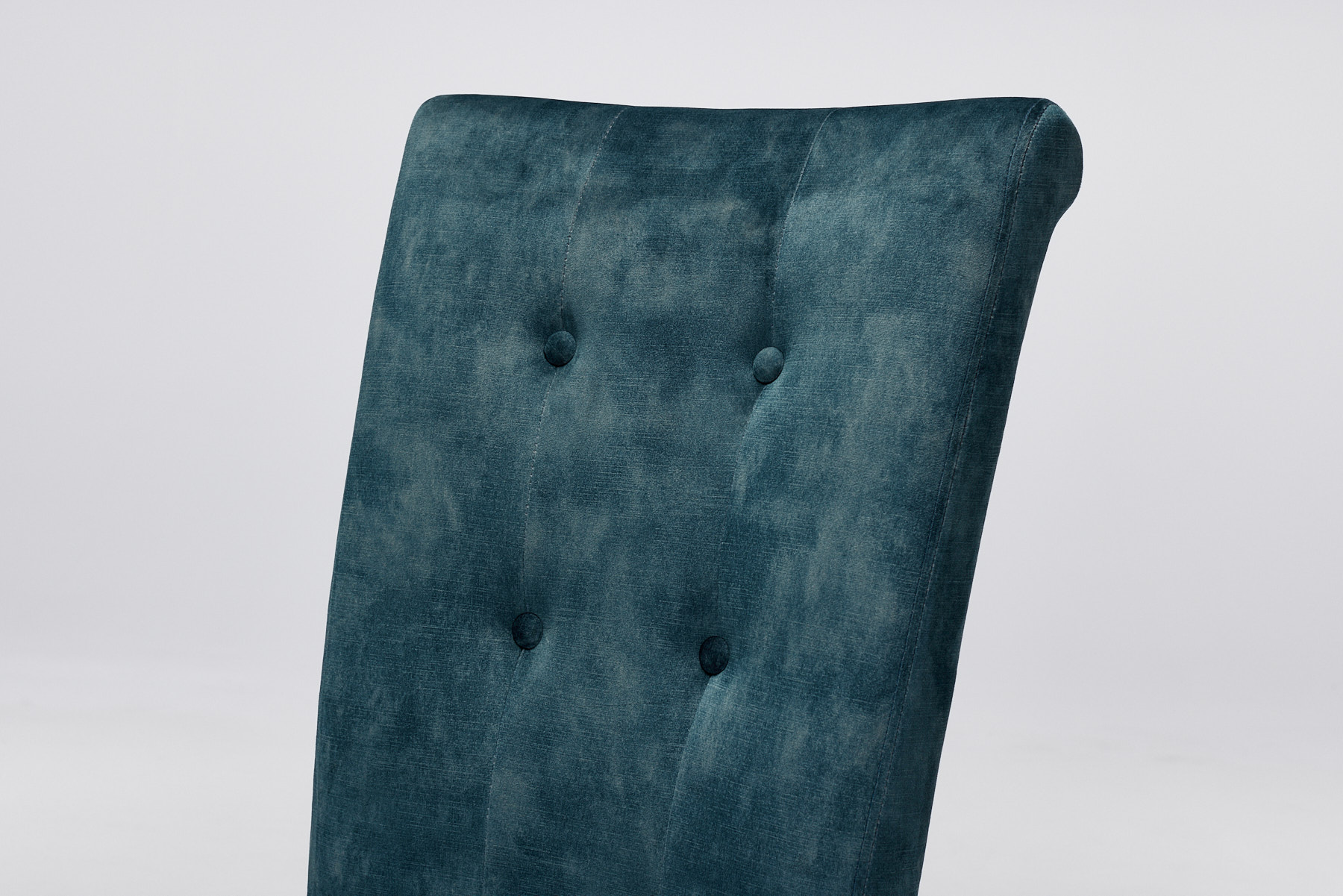 Dark teal velvet online dining chairs