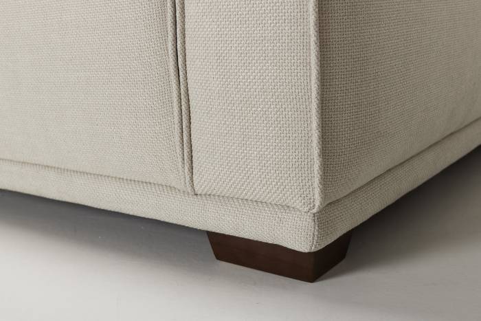 Porto - Extra Large 4.5 Seater Luxury Modern Sofa, Soft Cream Premium Linen