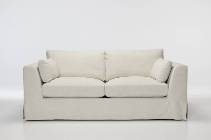 Deia - 3 Seater Luxury Modern Sofa, Premium Natural Cotton Linen