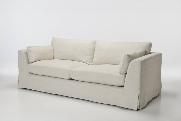 Deia - 4 Seater Luxury Modern Sofa, Premium Natural Cotton Linen