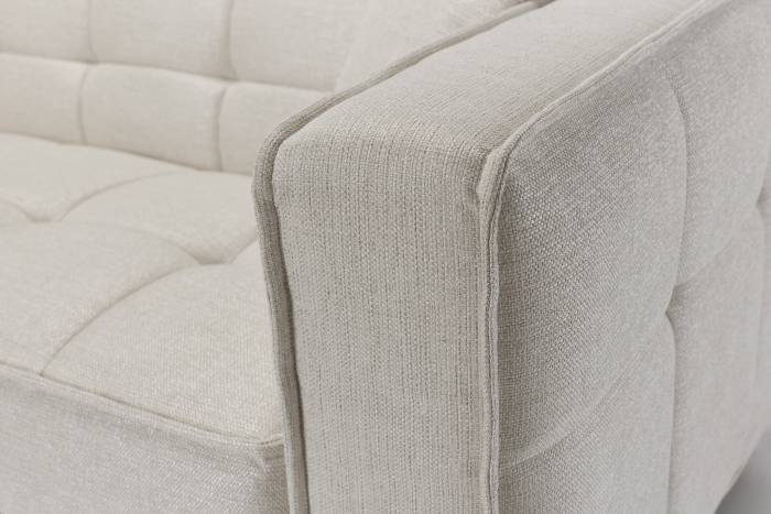 Arta - 3 Seater Luxury Modern Sofa, Premium Natural Linen