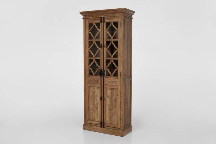 Bayeux - Recycled Wood 2 Door Display Cabinet