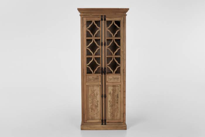 Bayeux - Recycled Wood 2 Door Display Cabinet