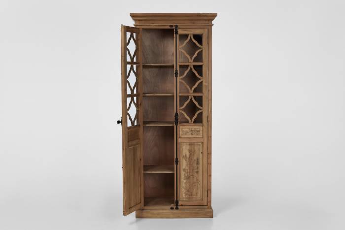 Bayeux - Recycled Wood 2 Door Display Cabinet