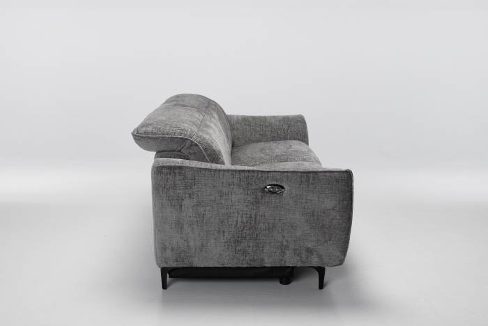Muse - Electric Recliner Sofa, Grey Shimmer Premium Linen