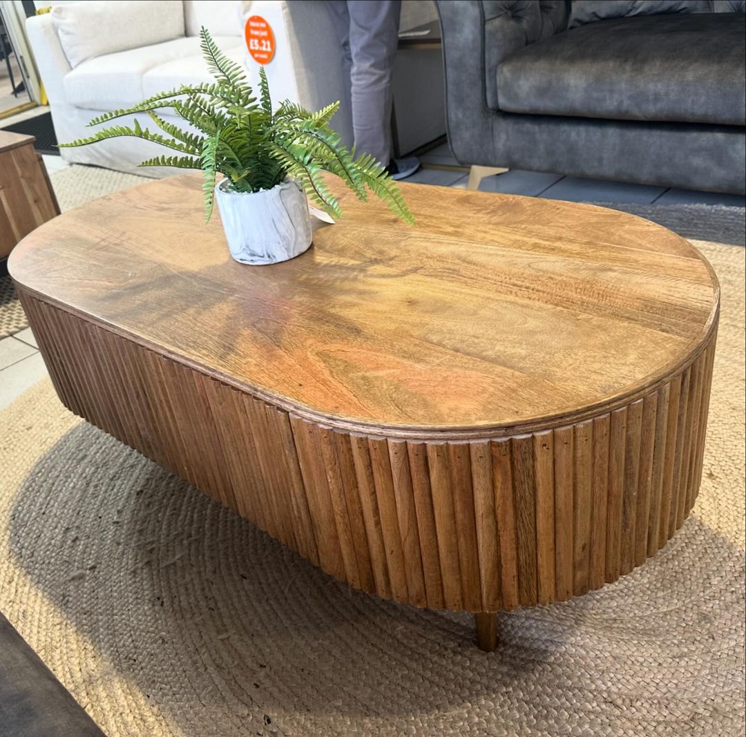 Wood Coffee Table purchased at Furniture Outlet Stores by redesign_no.9