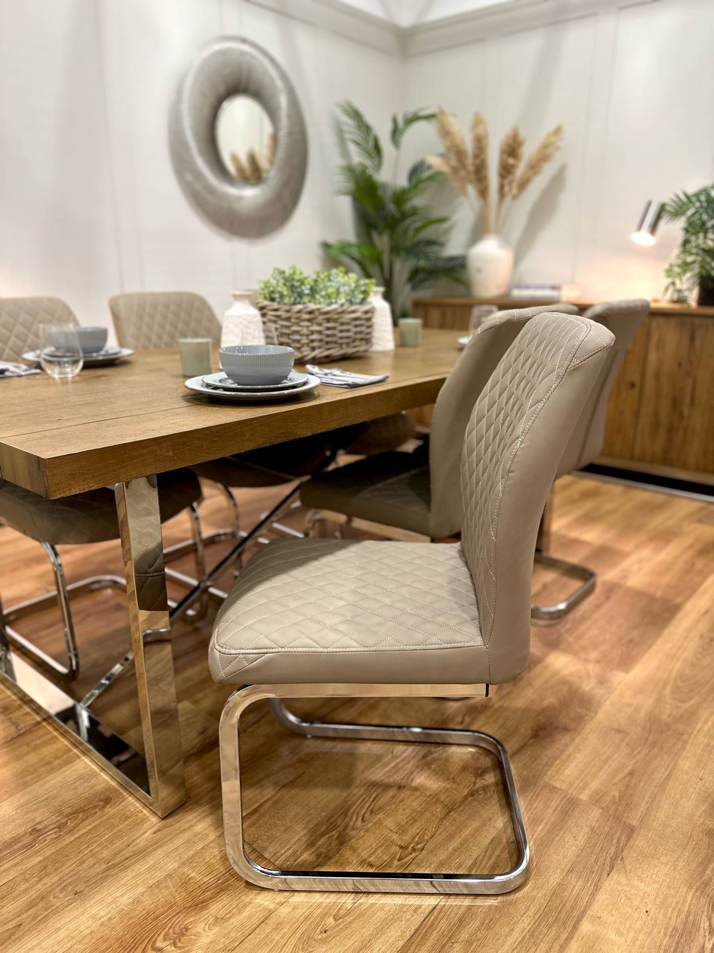 Industrial Dining Set at Furniture Outlet Stores