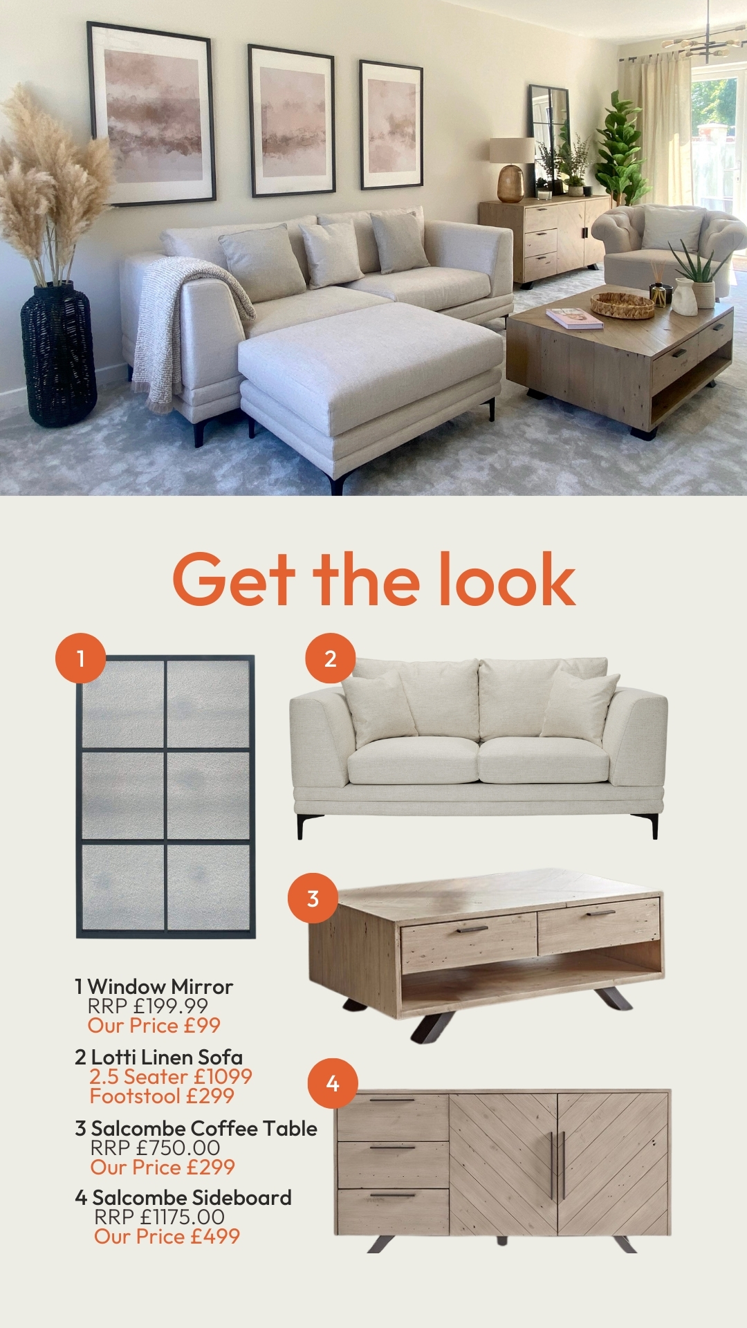 Get The Look - Modern Living Room