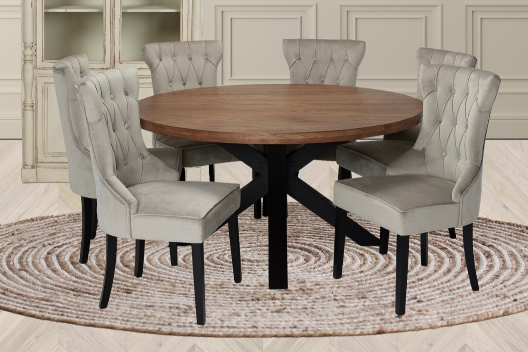 Rustic Styling Tips For Round Dining Tables featured blog image