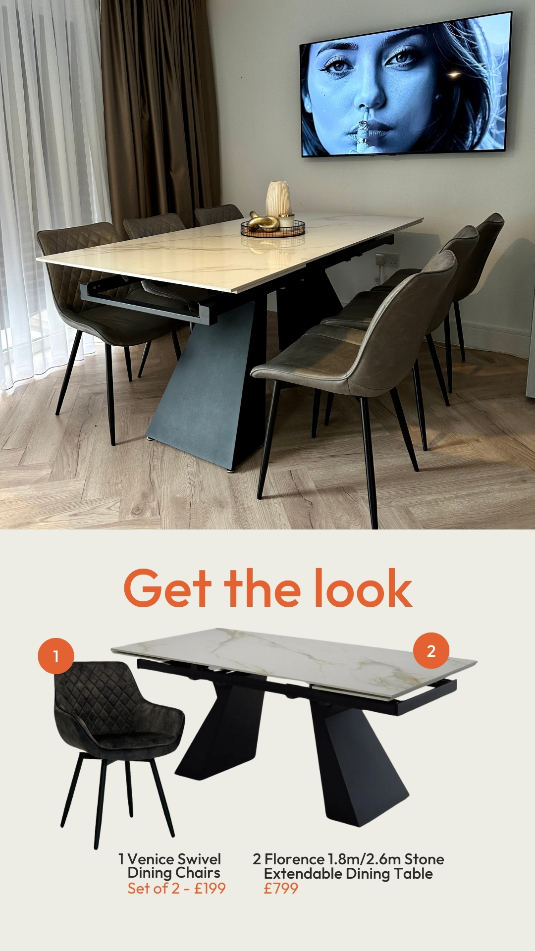 Get The Look - Modern Dining Room