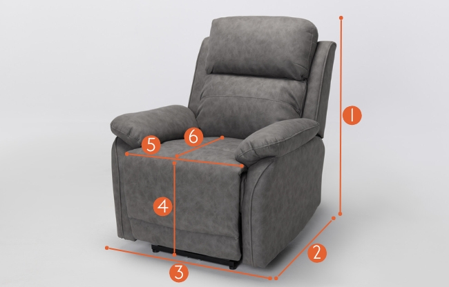 Austin recliner armchair measurements