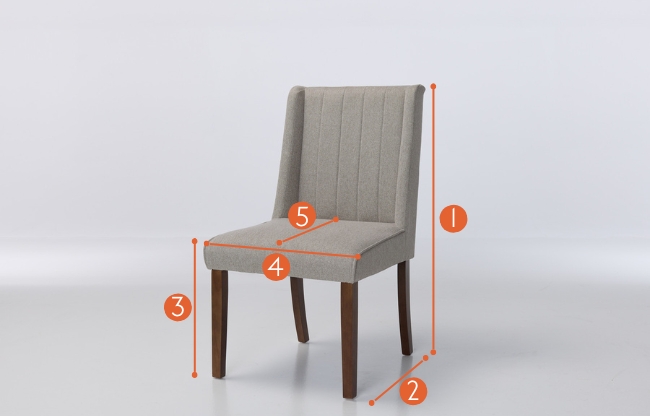 Lulu Dining Chair measurements