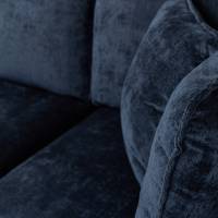 Marley Modular Seater Sofa - Premium Blue Shimmer Fabric