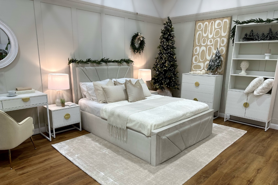 Festive Bedroom Ideas: Incorporating An Ottoman Bed featured blog image