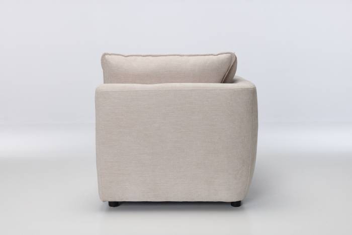 Marley Modular Sofa Corner Seat Piece - Premium Seashell Fabric