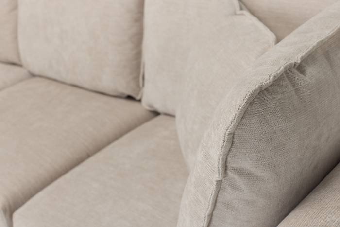 Marley Modular Sofa - Premium Seashell Fabric