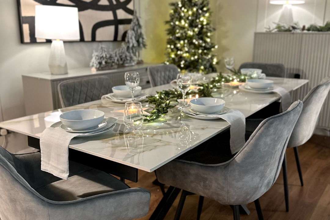 Modern Dining Set Styling Tips For Christmas featured blog image