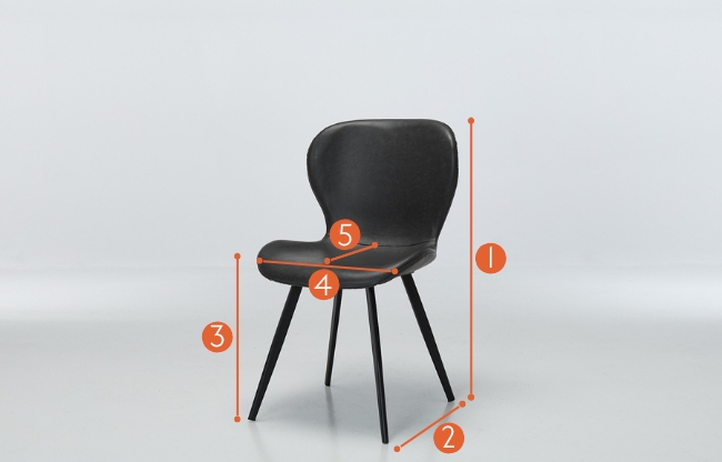 Billie dining chair measurements