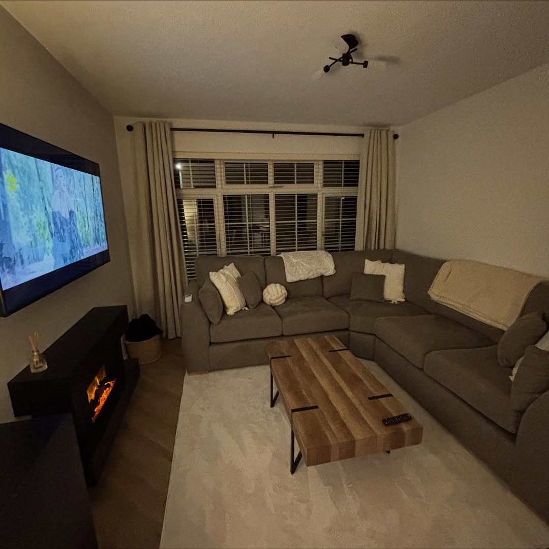 Industrial Oak Coffee Table by Furniture Outlet customer renovation_at_no.35