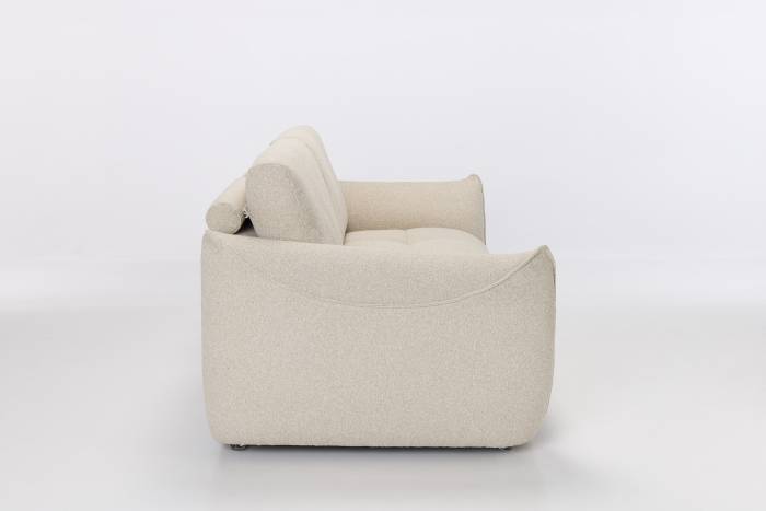 Luna Modern Sofa - Linen Woven Chenille