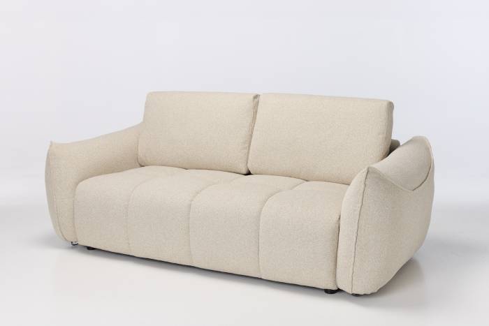 Luna Modern 3.5 Seater Sofa - Linen Woven Chenille