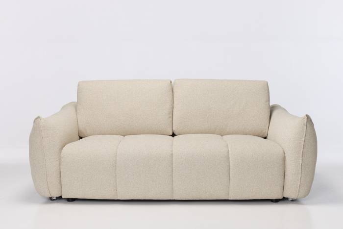 Luna Modern 3.5 Seater Sofa - Linen Woven Chenille