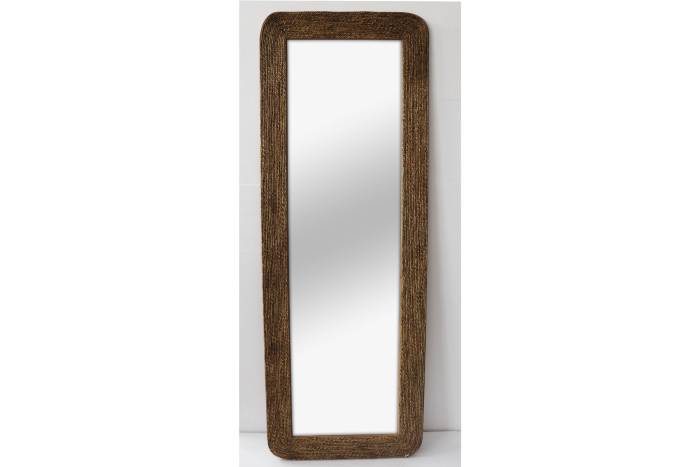 Full Length Standing Jute Mirror