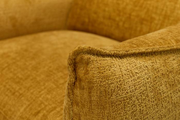 Alessio Modern Electric Recliner Armchair - Shimmer Yellow Linen