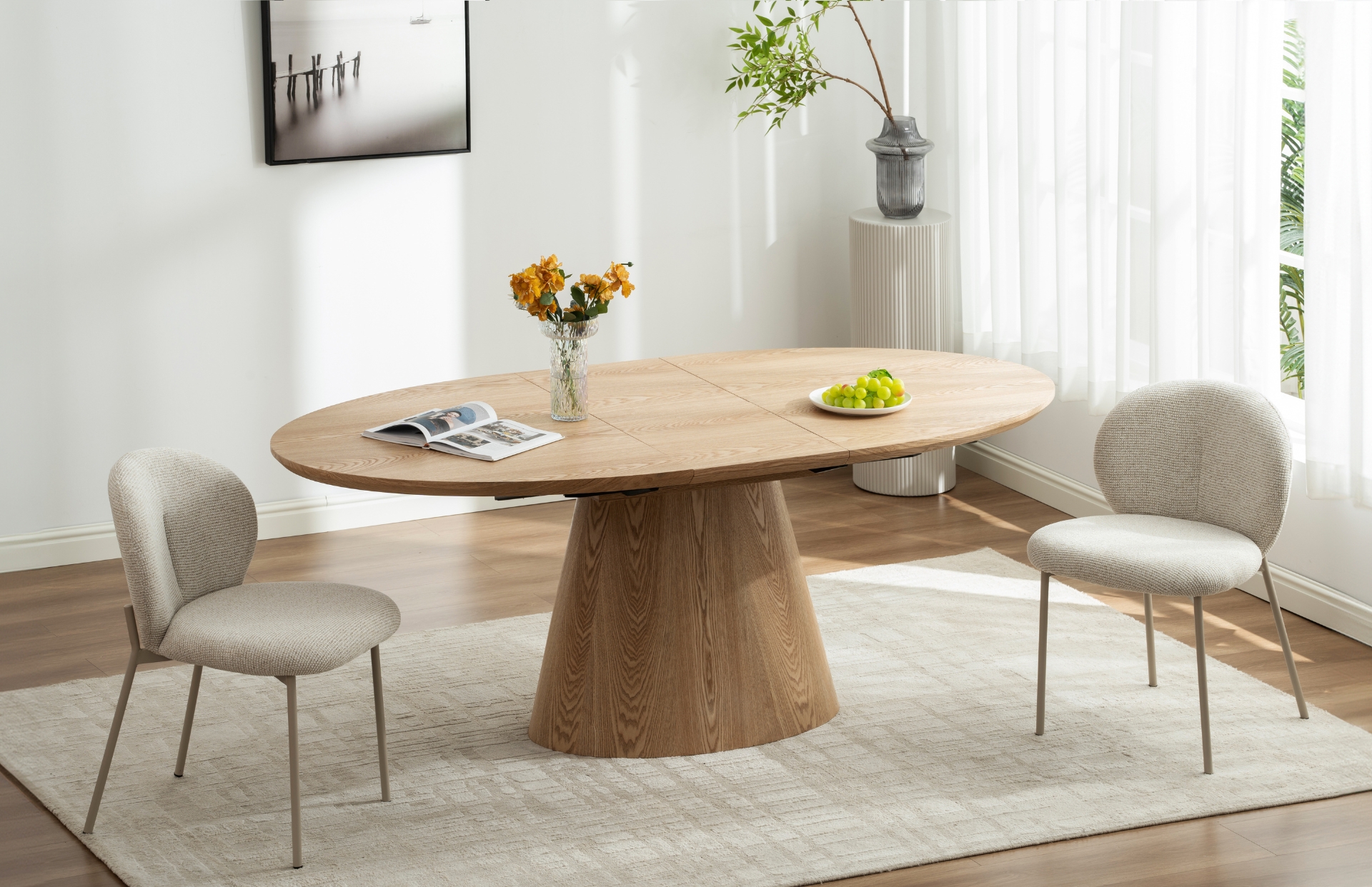 Dine in style with a Furniture Outlet dining table - fast delivery and assembly on every order