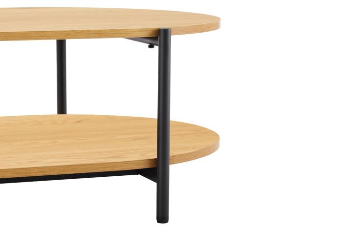 Bergen - Oak Effect 2 Tier Coffee Table