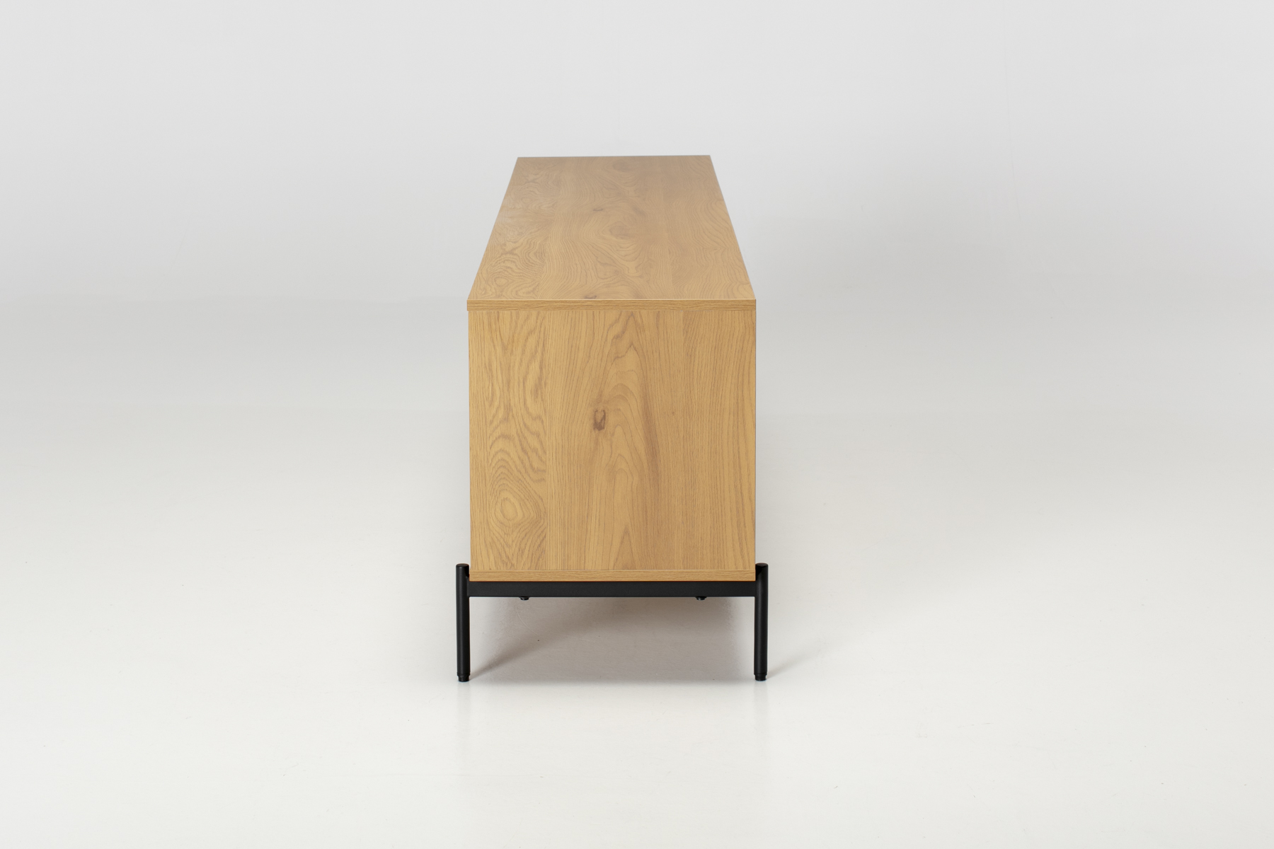 Bergen TV Unit - 1.8m Oak Effect 4 Door TV Unit