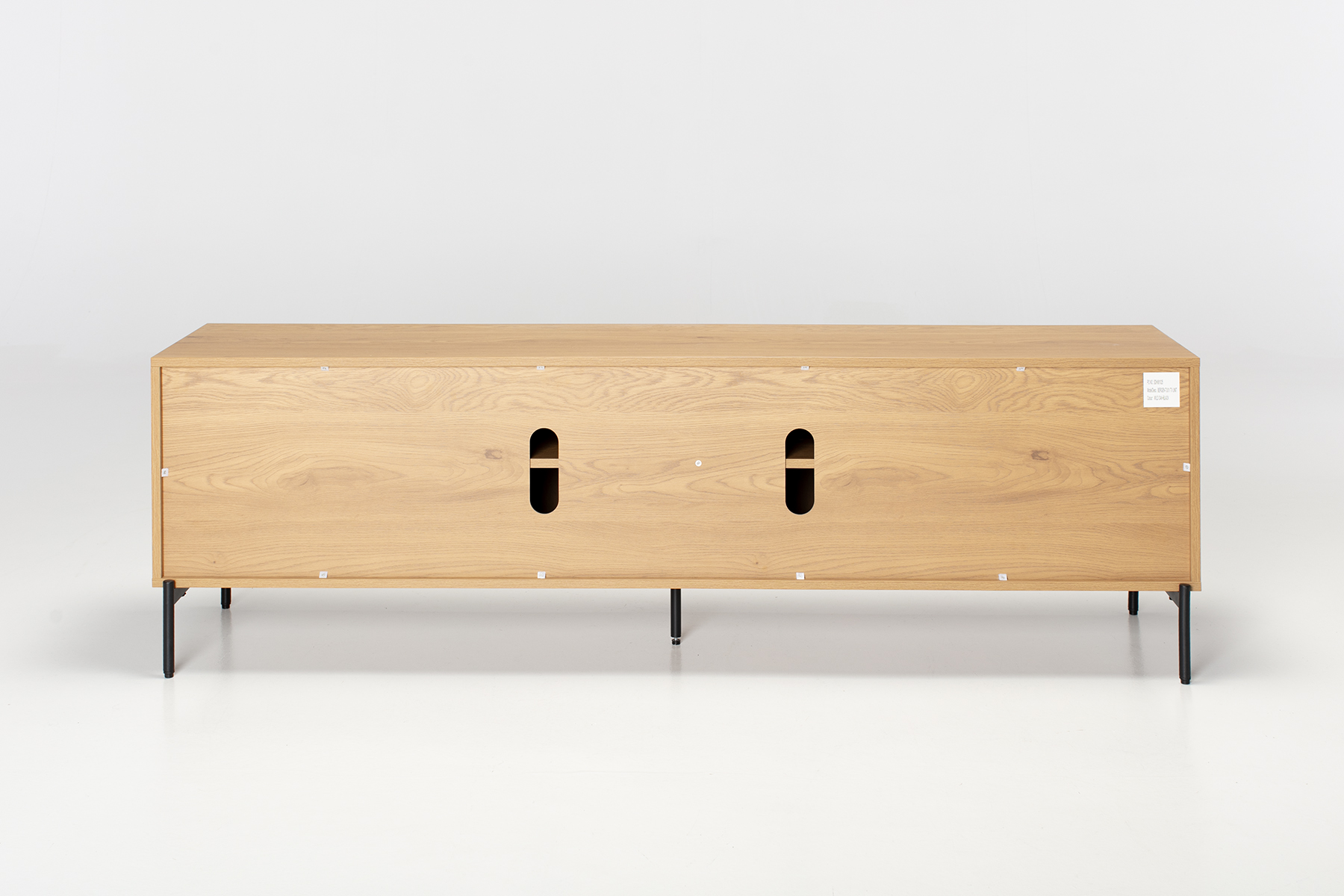 Bergen TV Unit - 1.8m Oak Effect 4 Door TV Unit