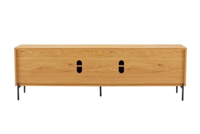 Bergen - Oak Effect 4 Door TV Unit