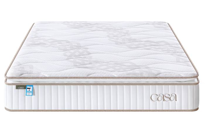 Casa Pillow Top Sprung Boxed Mattress