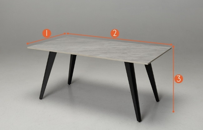 Immi stone coffee table measurements