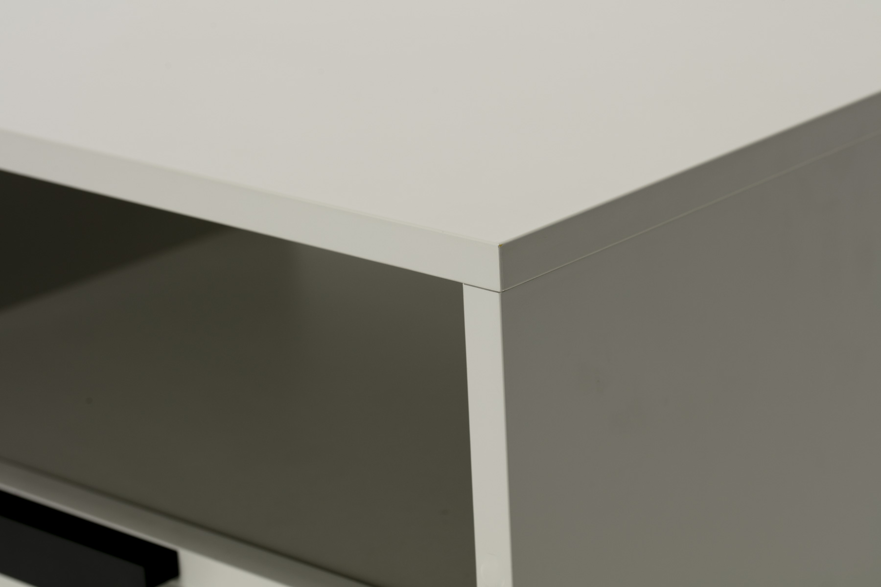 Malmo Bedside Table - 1 Drawer Bedside Table, Pastel Grey