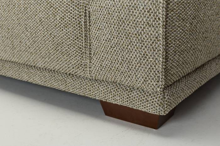 Porto Modern Sofa - Moss Green Luxury Woven Fabric