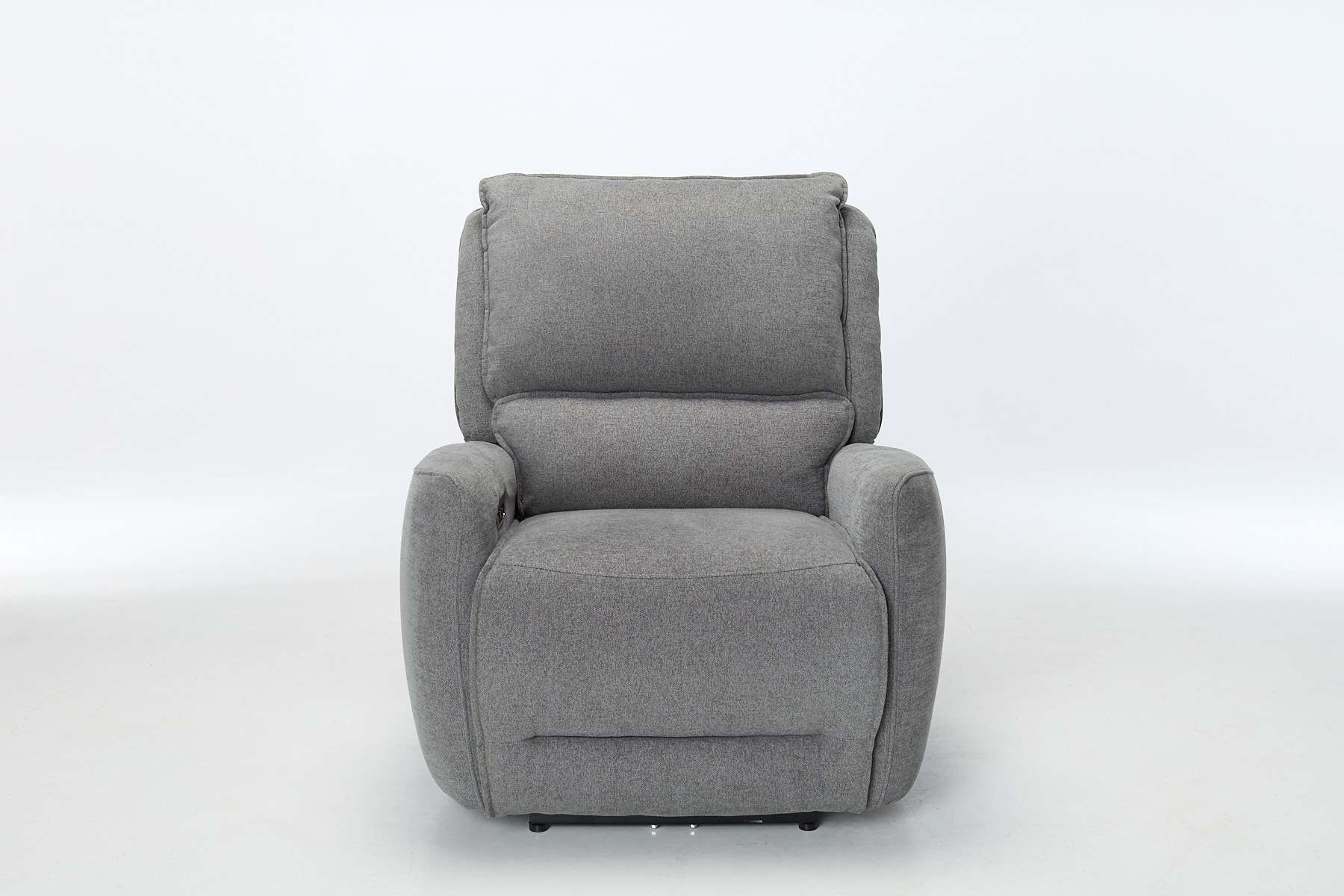 Preston Electric Rise & Recline Armchair - Grey Fabric