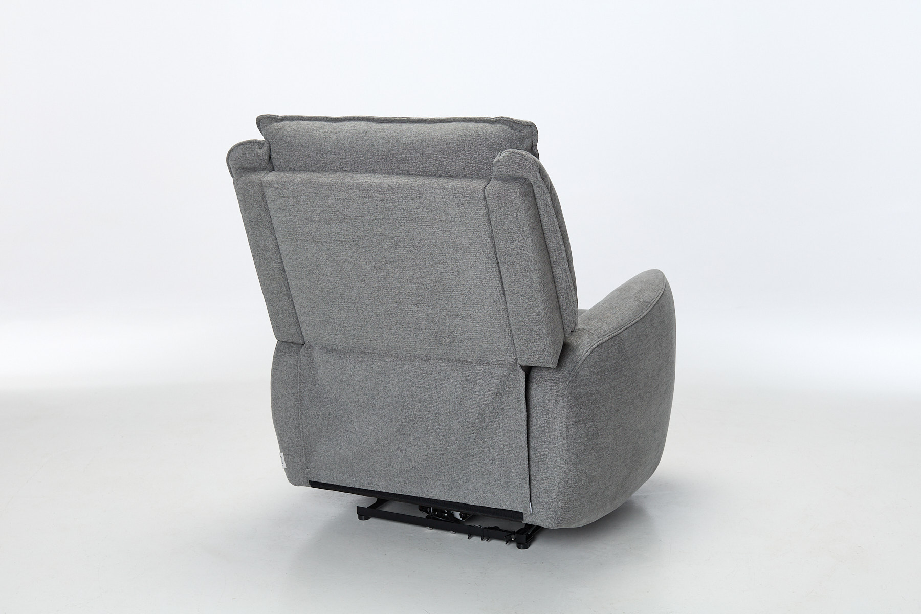 Preston Electric Rise & Recline Armchair - Grey Fabric