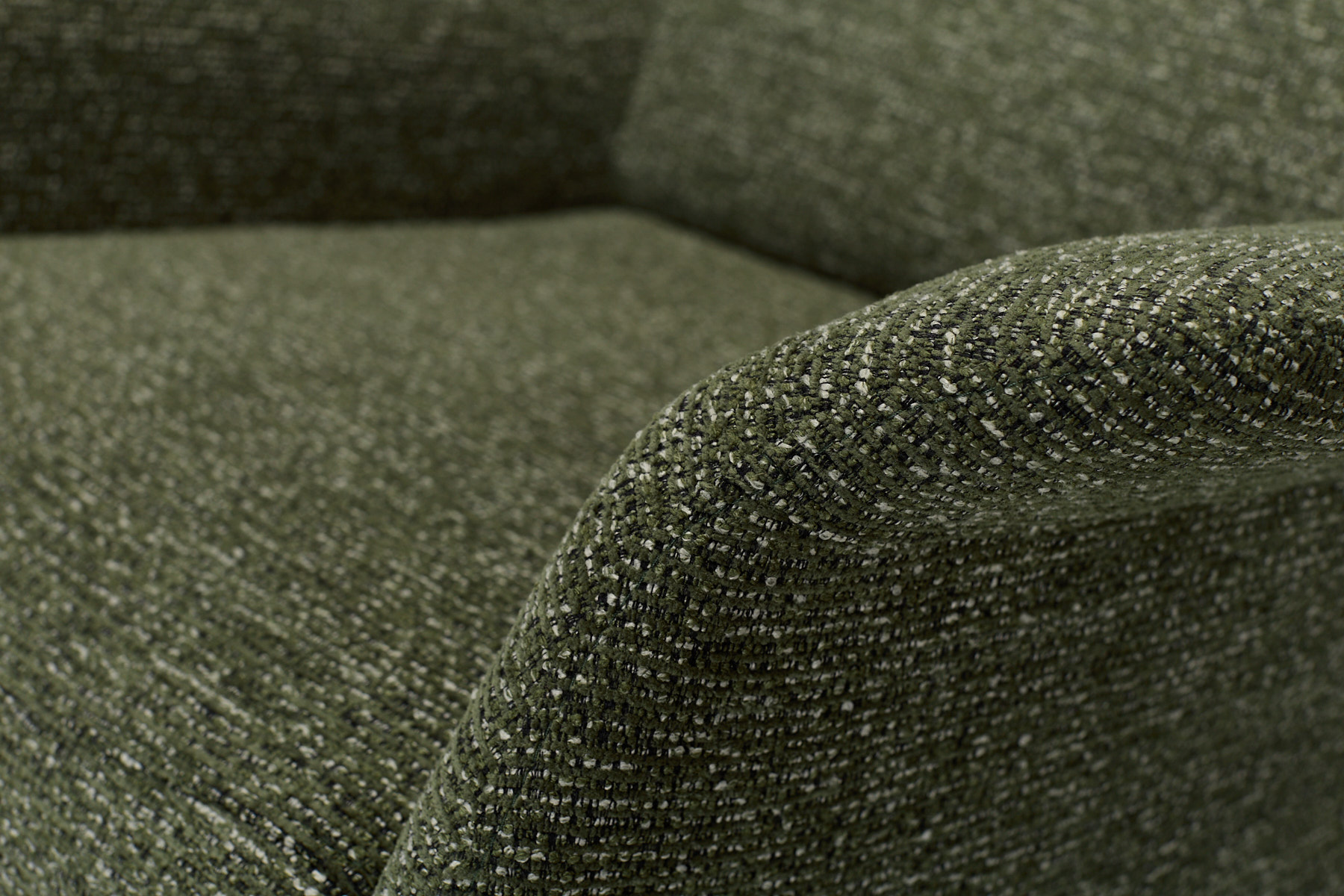 Utah Zero Gravity Swivel Electric Recliner Armchair - Kelly Green Chenille Fabric