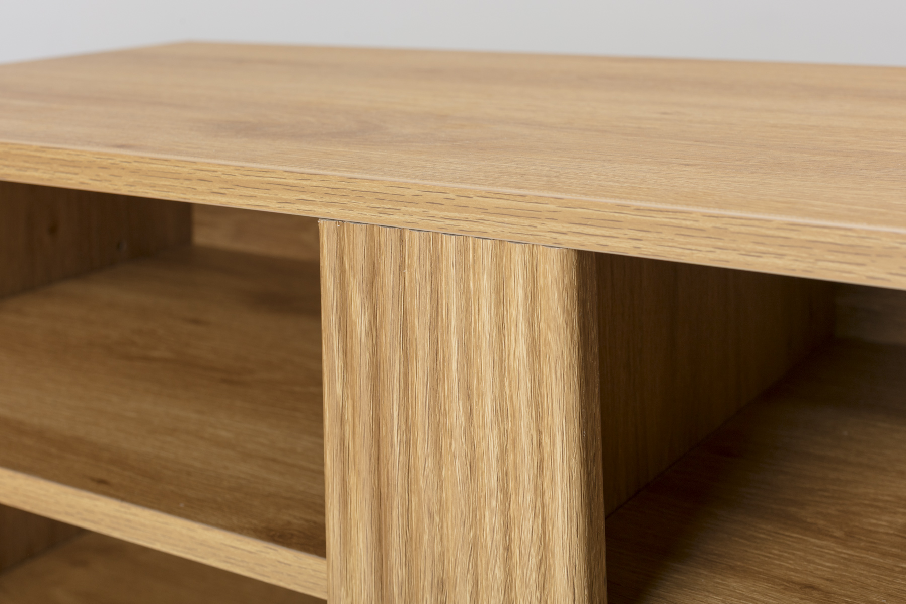 Inga Small TV Unit - 1.5m Small TV Unit, Oak Effect