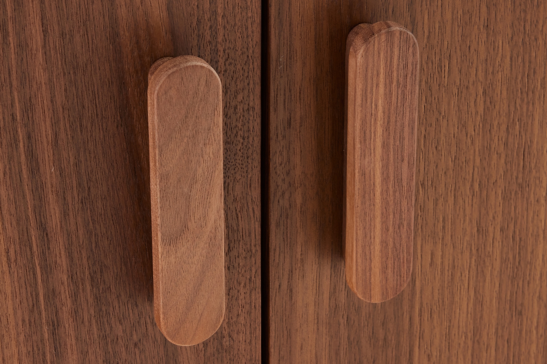 Sola Sideboard - 1.6m Walnut Veneer 3 Door Sideboard with Pandora Ceramic Top