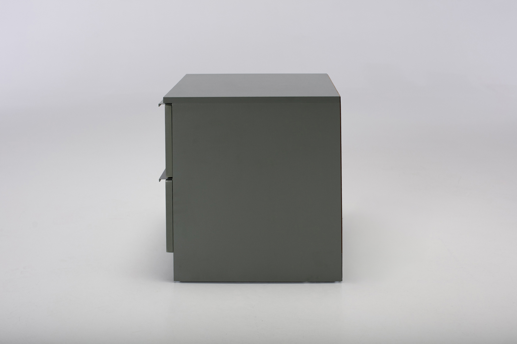 Greenwich Bedside Table - 2 Drawer Bedside Table, Green