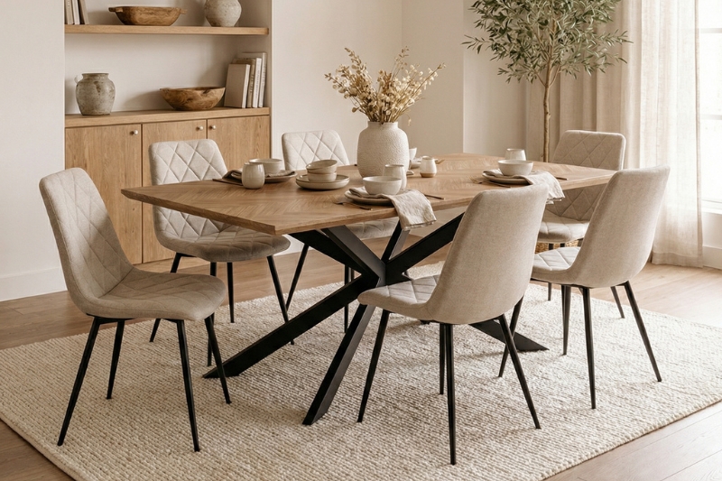 Dine in style with a Furniture Outlet dining table - fast delivery and assembly on every order