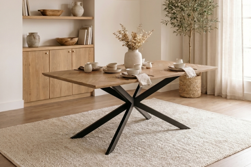 Dine in style with a Furniture Outlet dining table - fast delivery and assembly on every order
