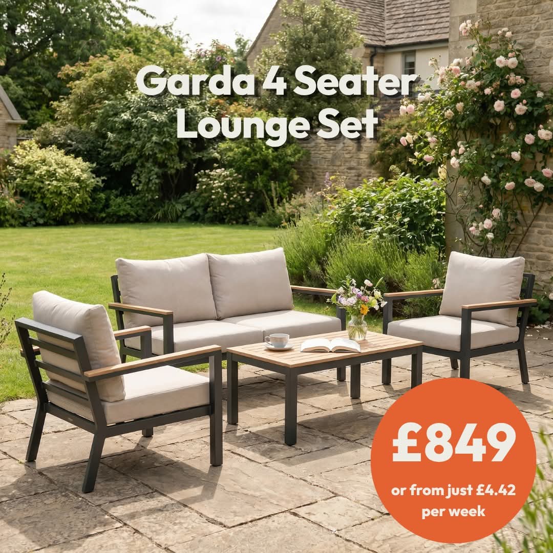 4 seater garden lounge set at Furniture Outlet Stores